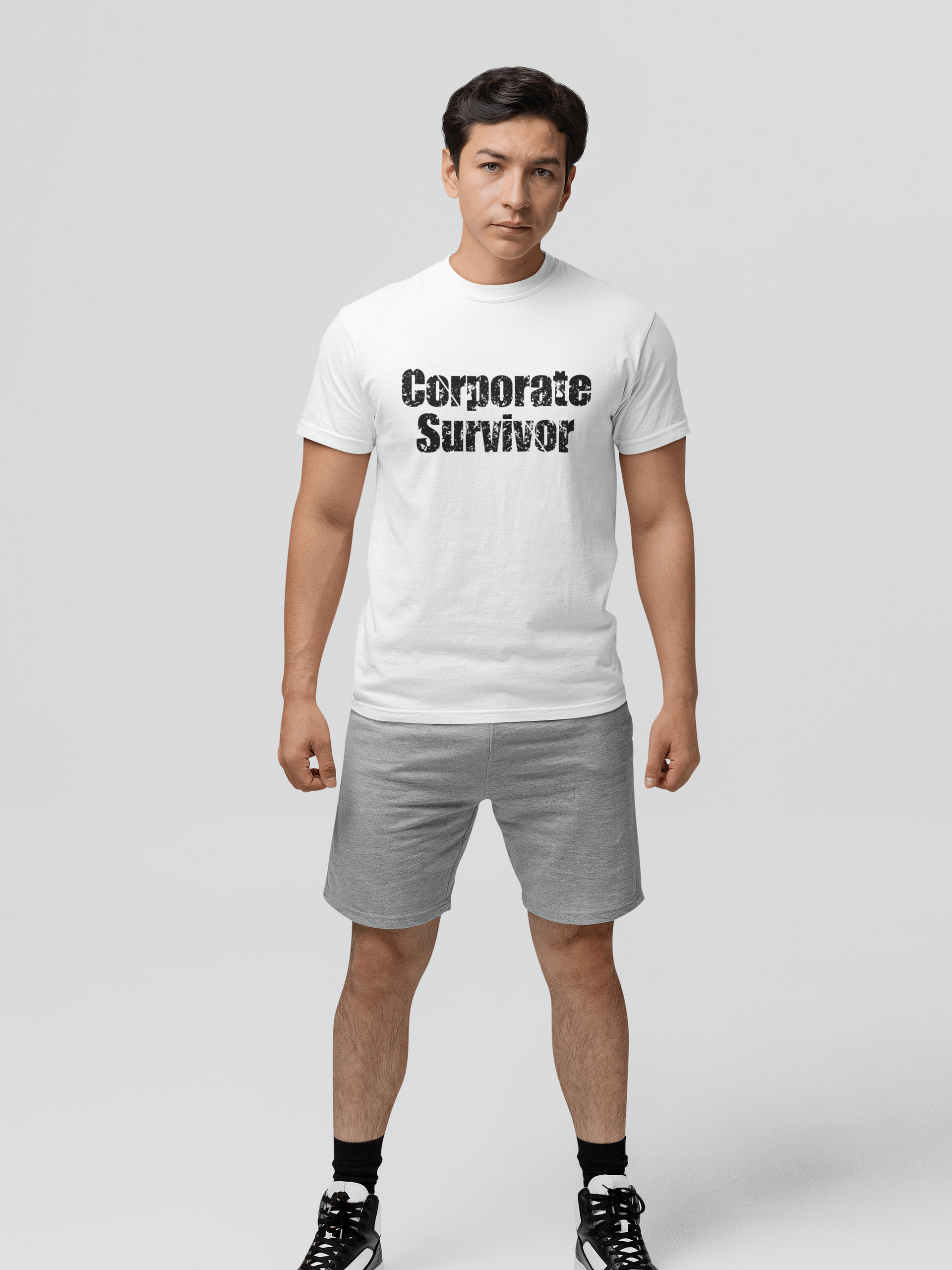 Corporate Survivor White T-shirt product image (3)