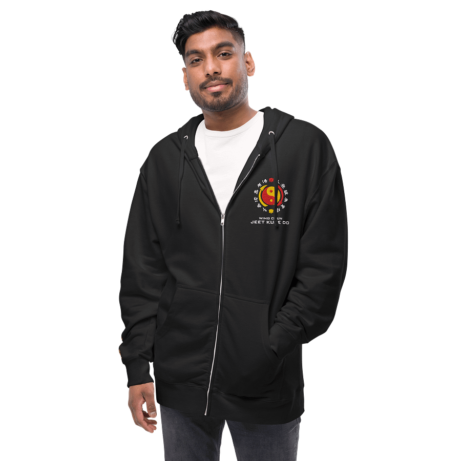 Sifu Nate Wing Chun & Jeet Kune Do Embroidered Zip Hoodie product image (4)