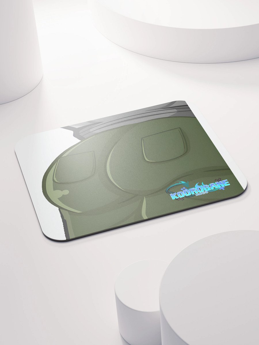 Flaming Bootay Mouse Pad (white) product image (4)