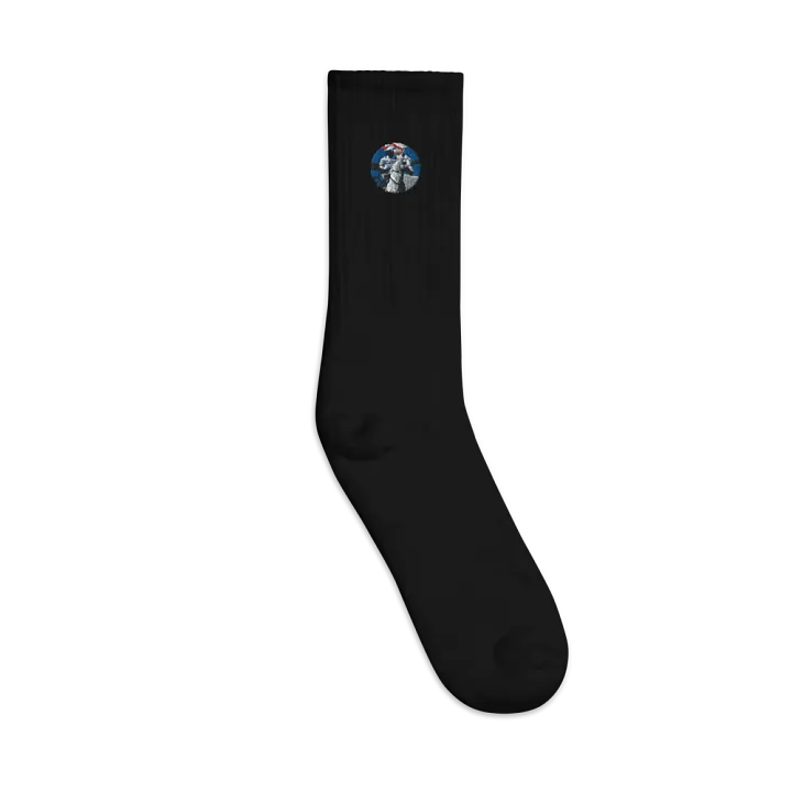 Rodeo Rider Embroidered Crew Socks product image (1)