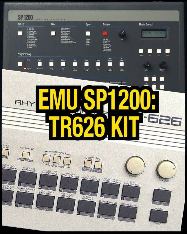 Emu SP1200: TR626 Kit product image (1)