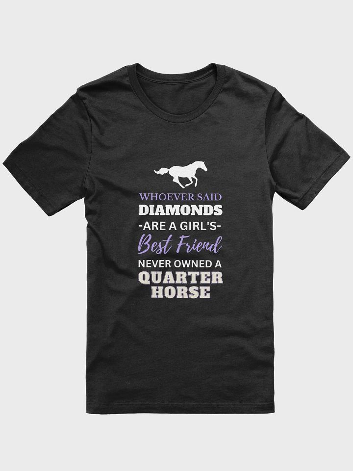 Quarter Horse Friend - Unisex T-shirt Bella Canvas 3001 product image (1)