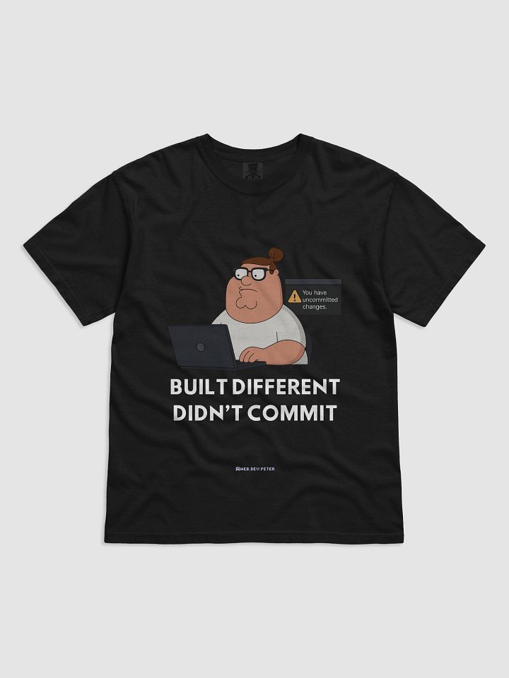 “Didn’t Commit” Developer Tee product image (11)