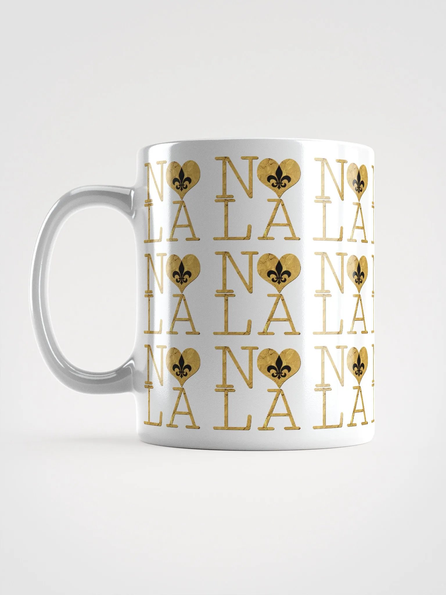 I LOVE NOLA **LEGACY MUG** (FULL GOLD WRAP + FULL INFINITY) product image (16)