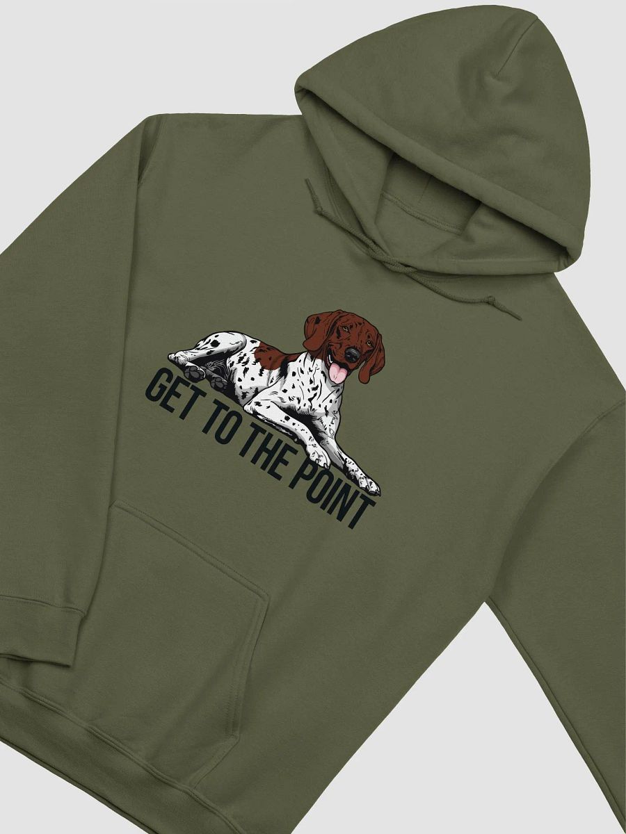 Get to the Point Hooded Sweatshirt of a German Shorthaired Pointer (2) | Funny Hoodie for GSP Paw-rents product image (17)