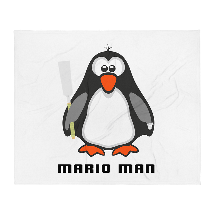 Mario Man Super Soft Blanket product image (1)