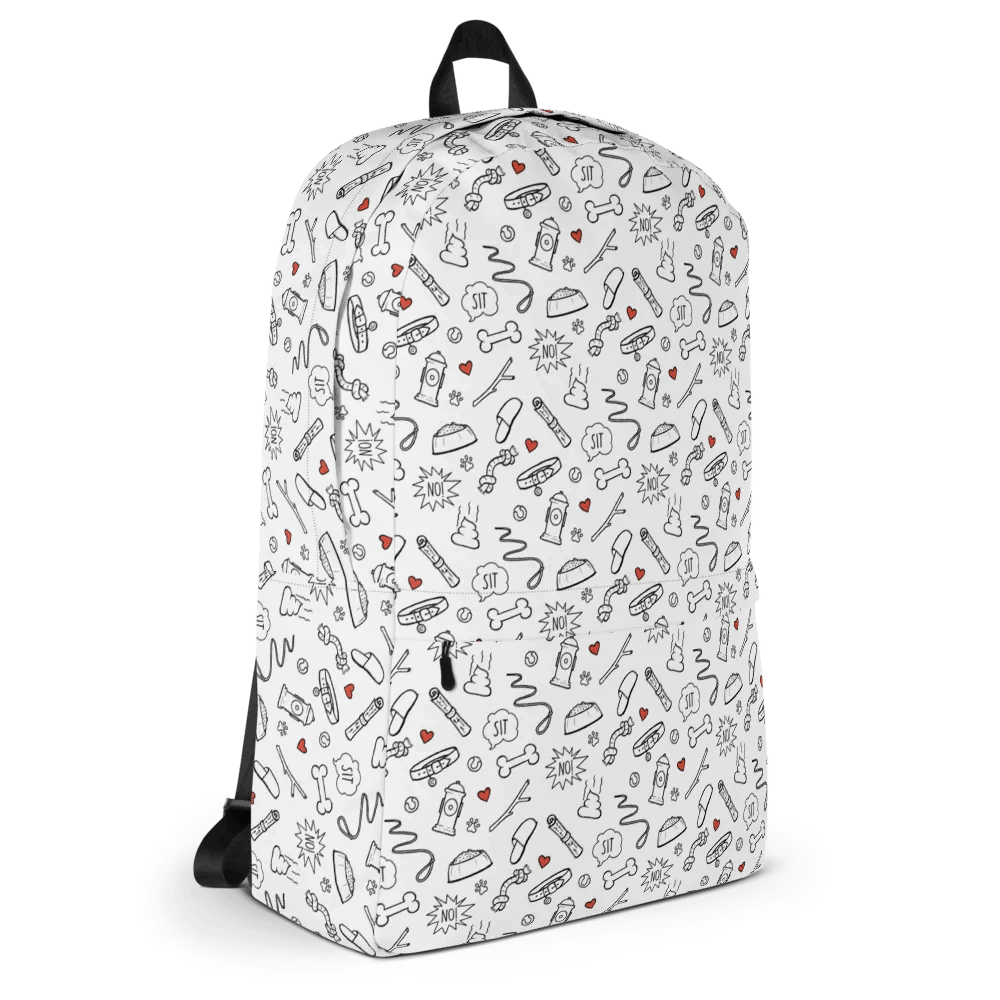 “Best Friend” Dog Lover Backpack - Red product image (3)