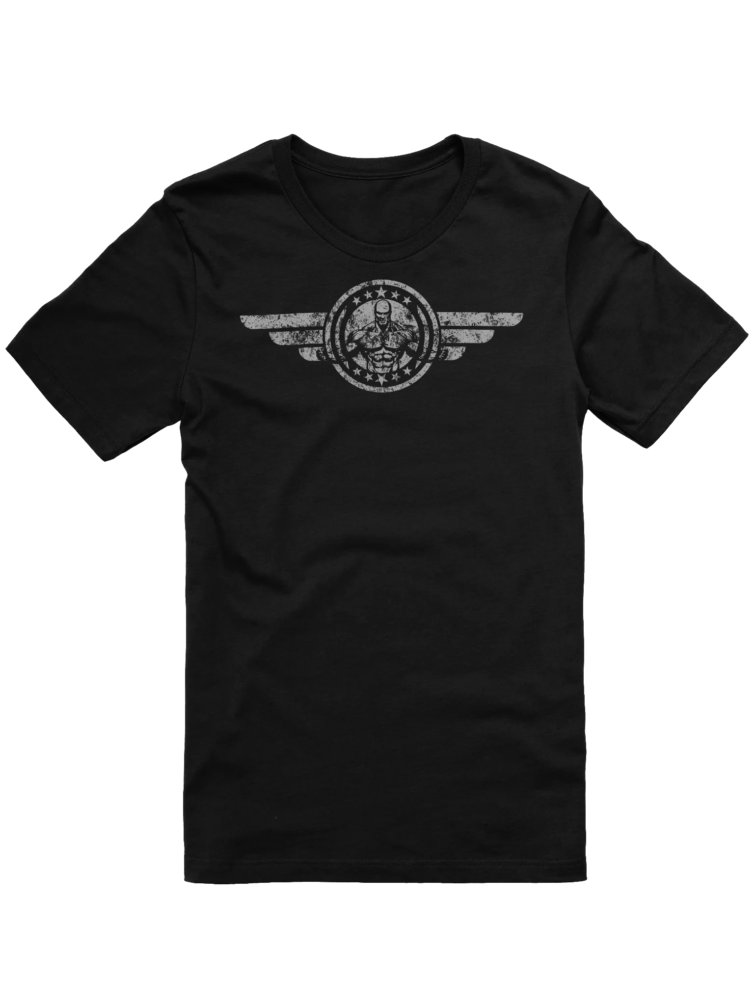 Unleash Your Inner Athlete: Distressed CrossFit Coach Emblem Tee | Power & Grit Fitness Apparel product image (2)
