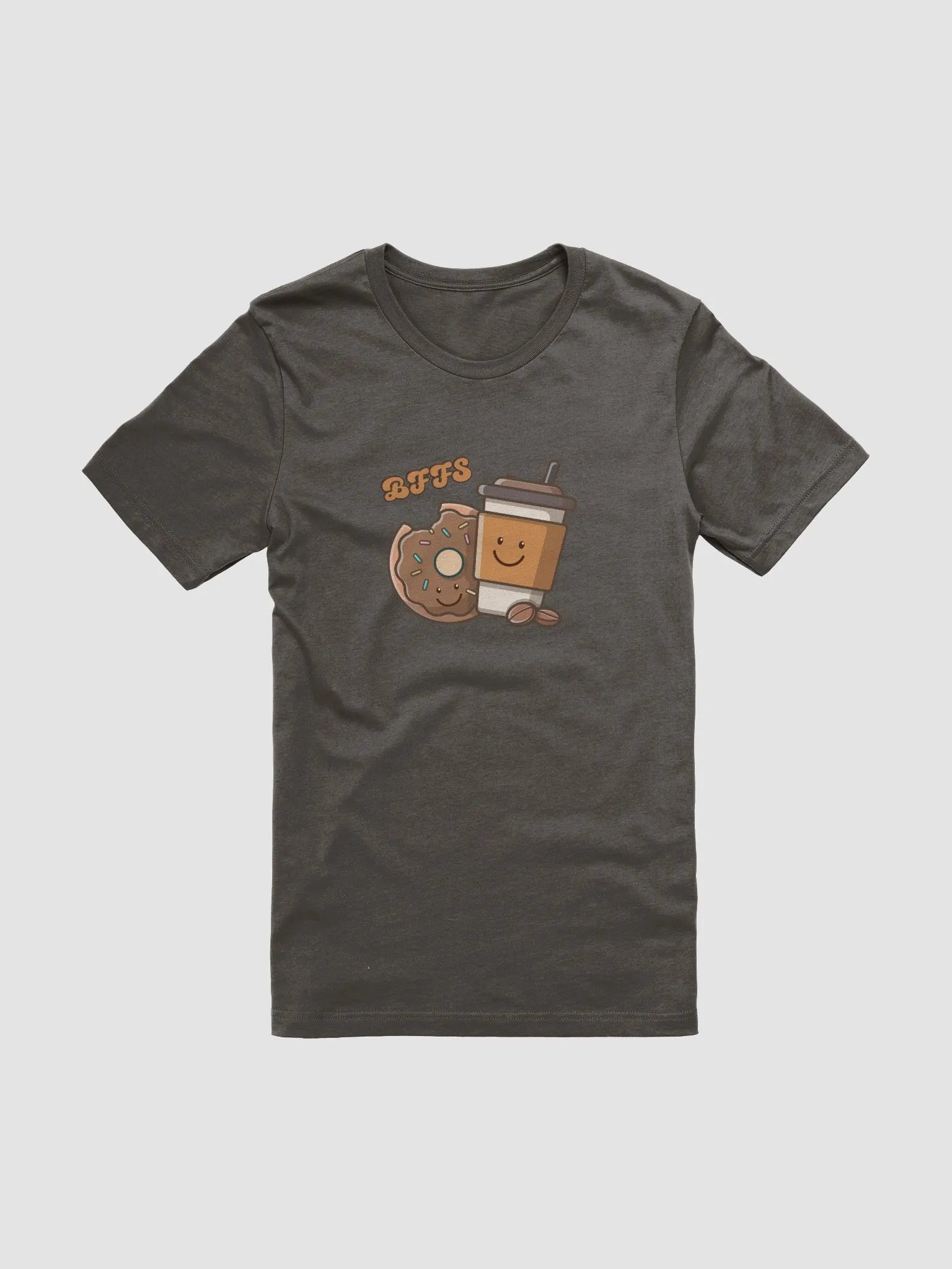 BFFs Donut and Coffee T-Shirt product image (1)