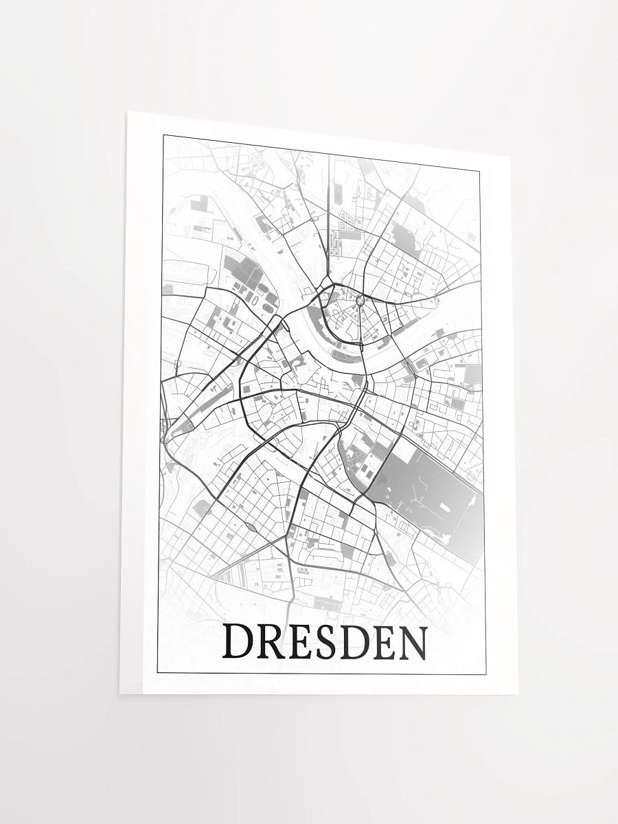 Dresden, Germany, city map print product image (11)