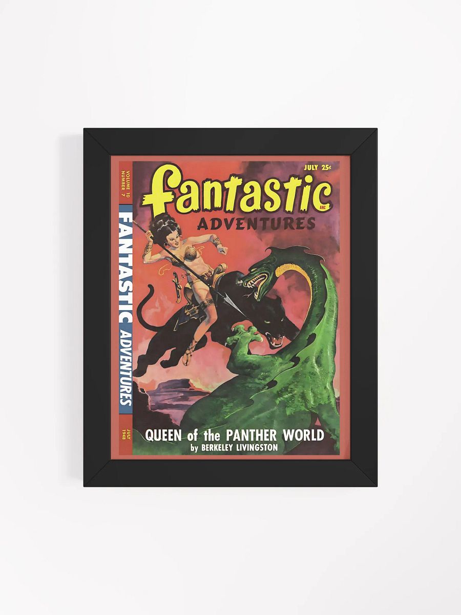 fantastic Adventures #7 Framed art product image (42)