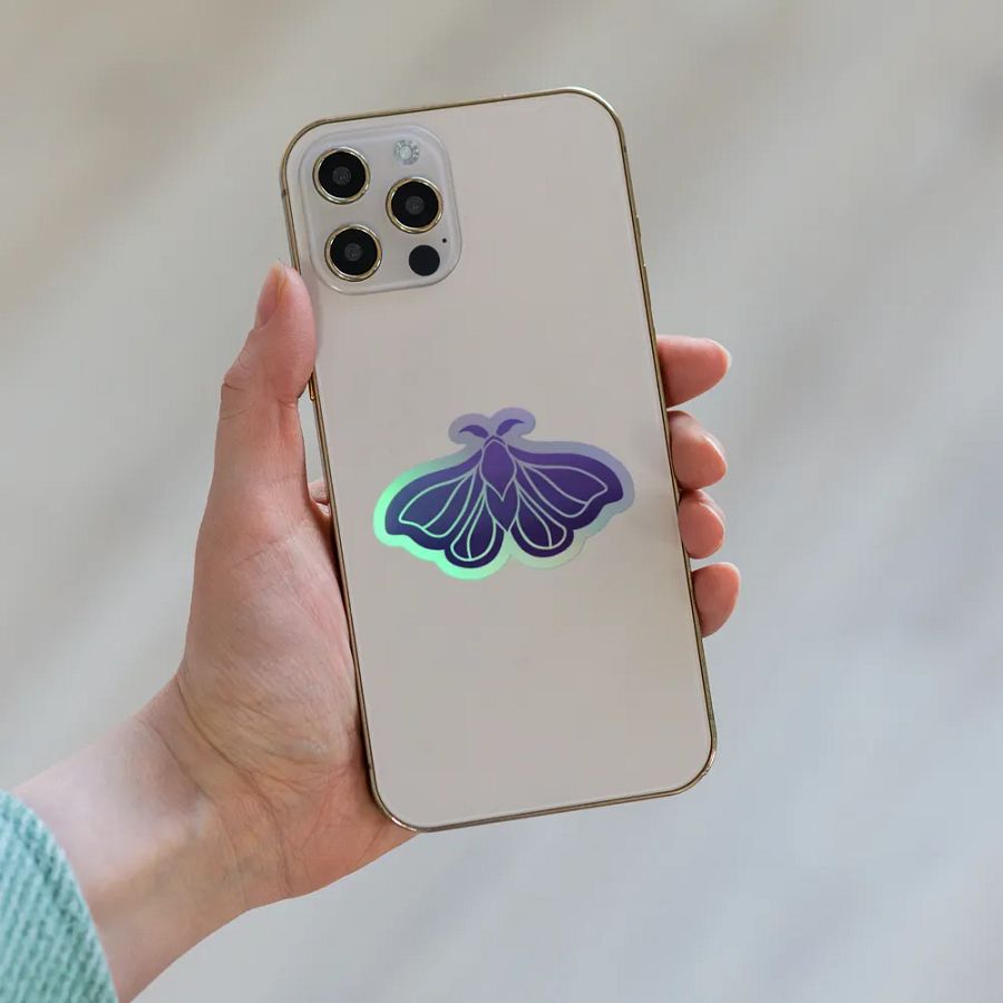 Midnight Moth Sticker product image (3)