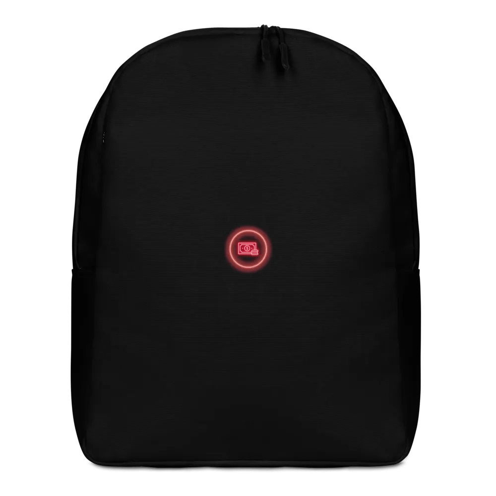Black Money Stacks Backpack product image (1)