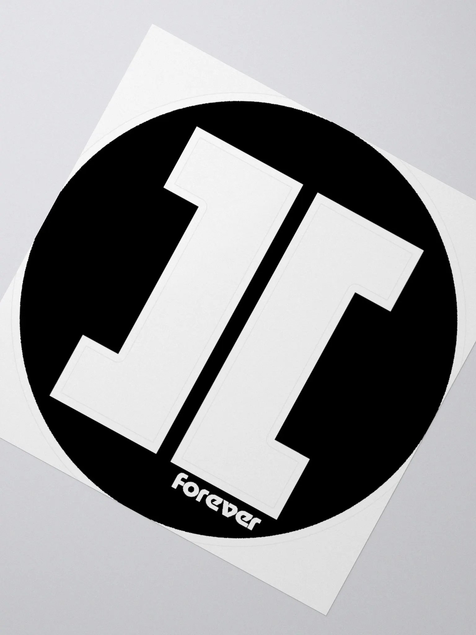 Apple ][ Forever - Clean Black Sticker product image (2)