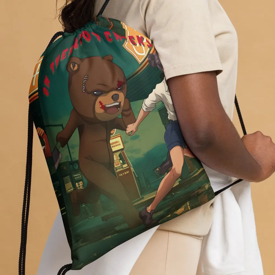 Booty Cheeks -draw string bag product image (4)