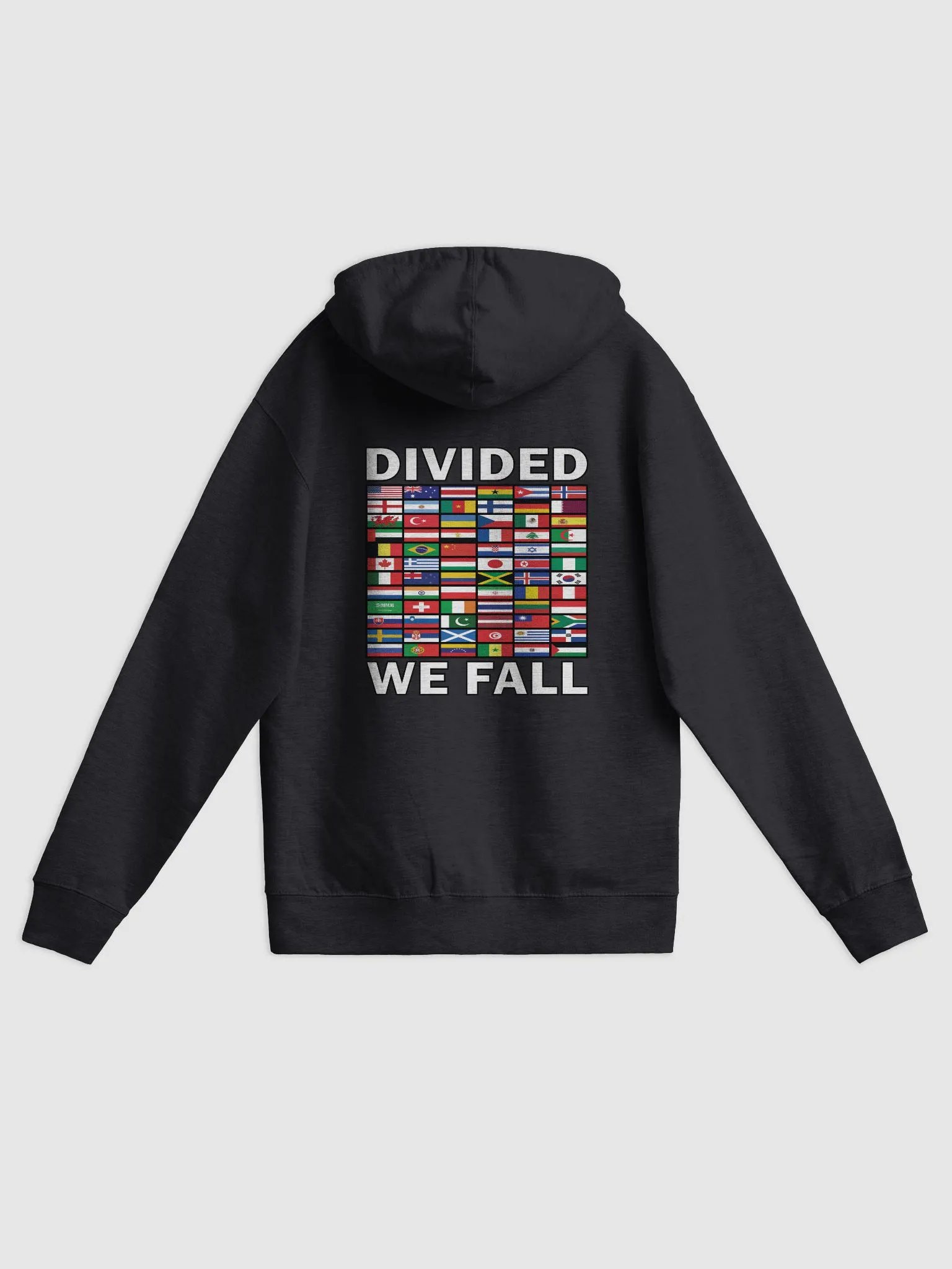 Divided We Fall - Nations - Independent Trading Co. Fleece Zip Up Hoodie product image (1)