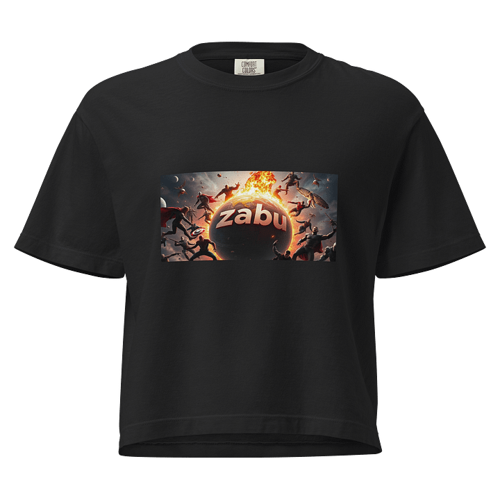 Zabu Space Battle Women's Box T-Shirt product image (1)