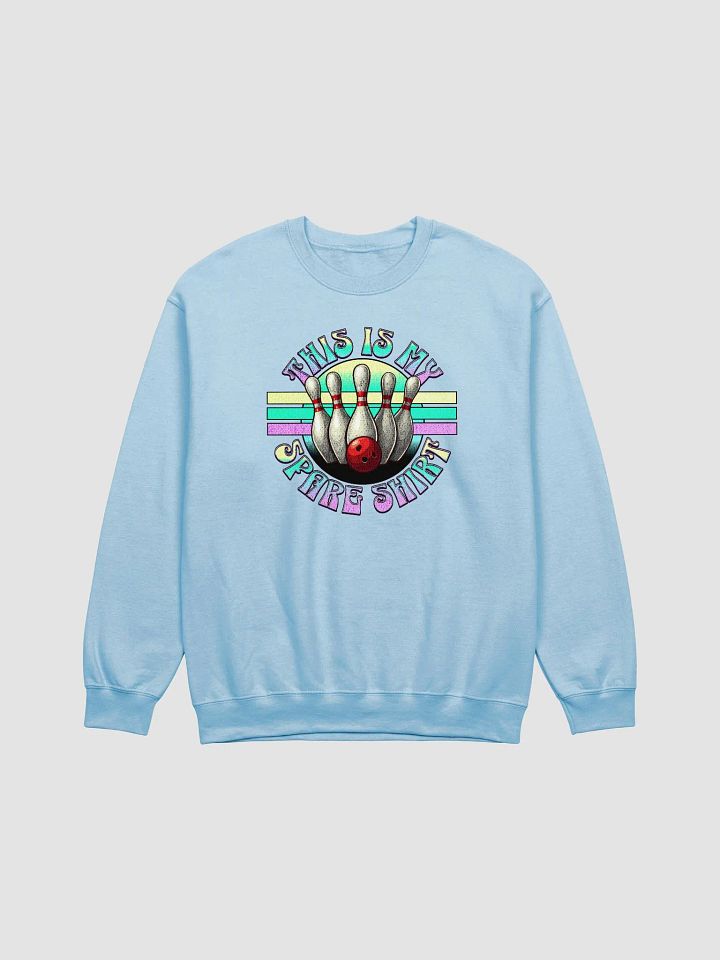 This Is My Spare Shirt Bowling Air-Spun Classic Crewneck Sweatshirt product image (5)