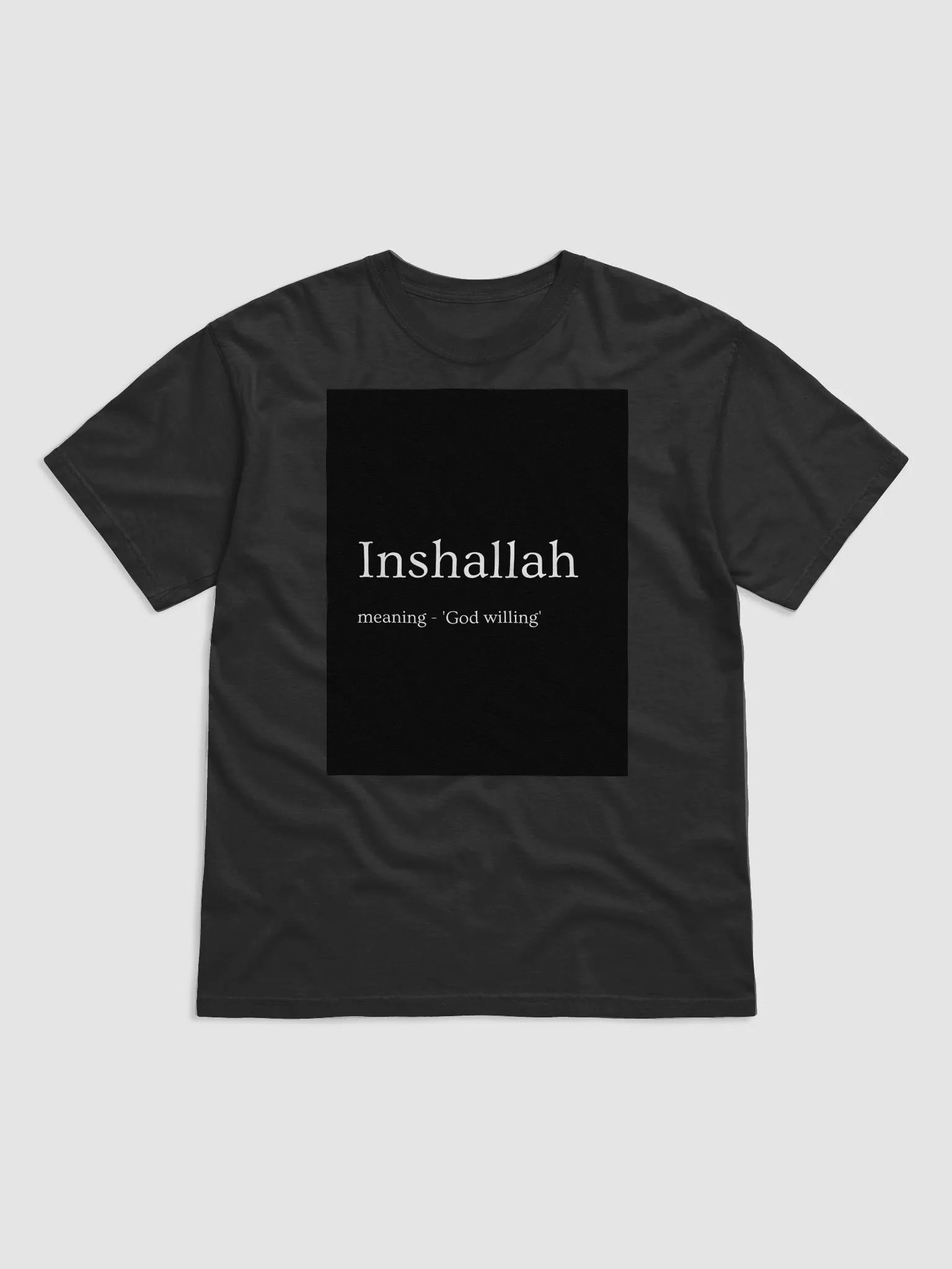Men's Loose Fit Inshallah Dawah T-shirt product image (1)