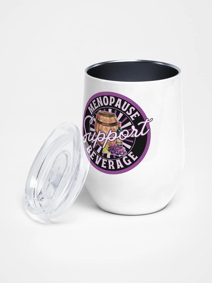 Funny Menopause Support Wine Tumbler product image (2)