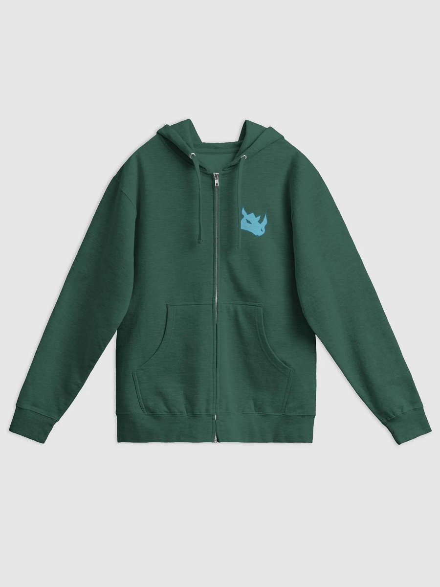 Rock Steady Barbell Fleece Zip Hoodie product image (2)