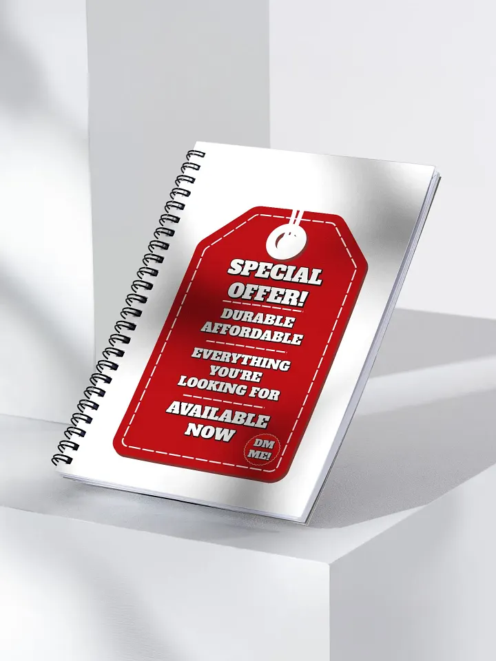 Special Offer! Durable, Affordable, DM ME! Spiral Notebook product image (2)