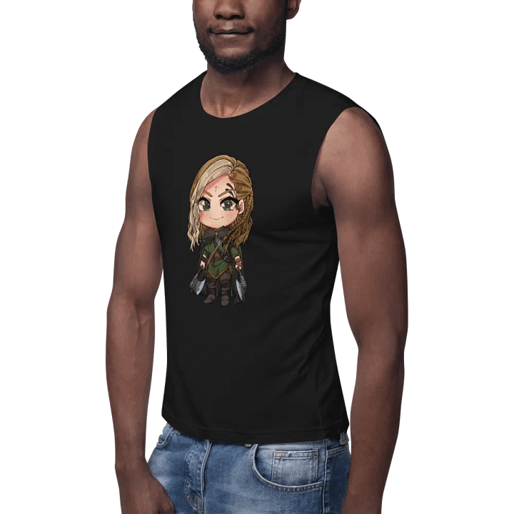 Queen Alpha Jen Character Mens Muscle Tank product image (2)