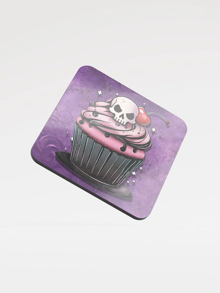 Deadly Desserts Cork Coaster - Cupcake product image (1)