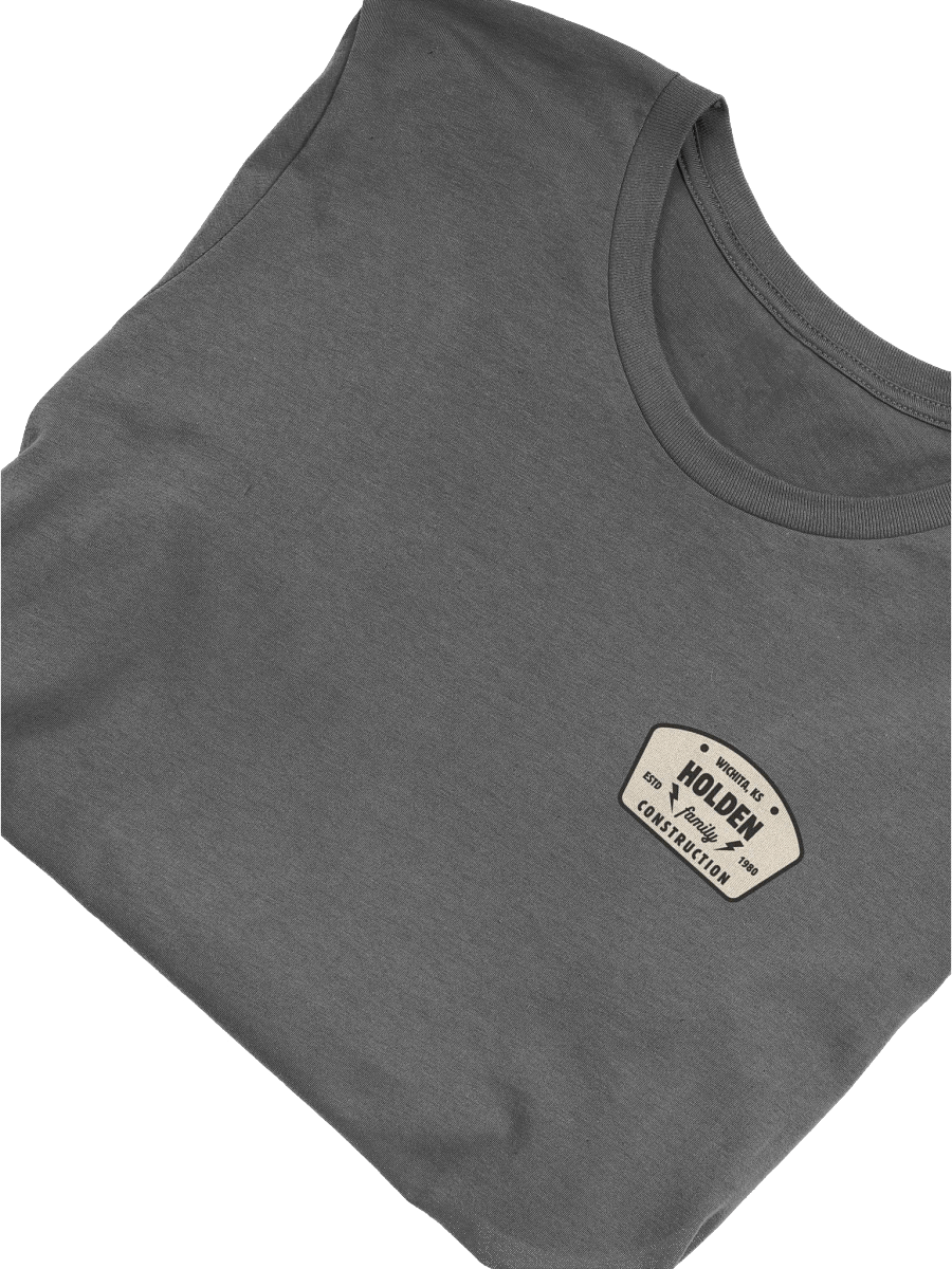 Holden Family Construction Logo T-Shirt product image (50)