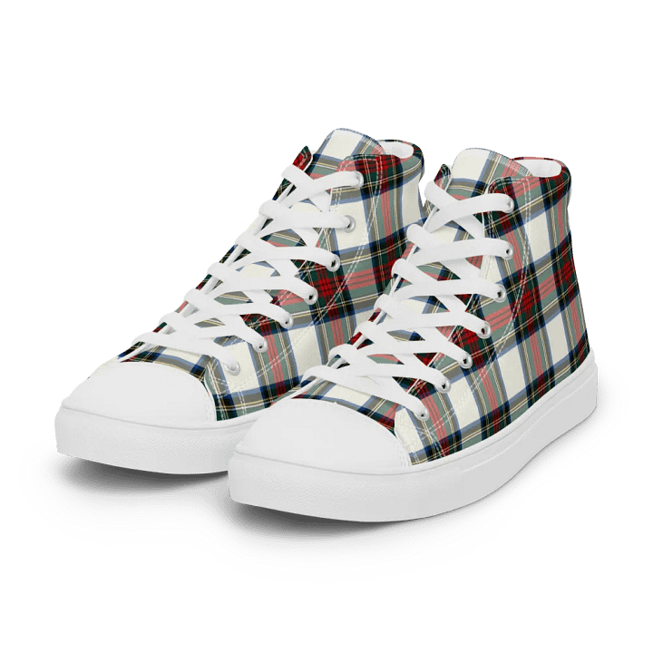 Stewart Dress Tartan Women's Hi-Top Shoes product image (1)