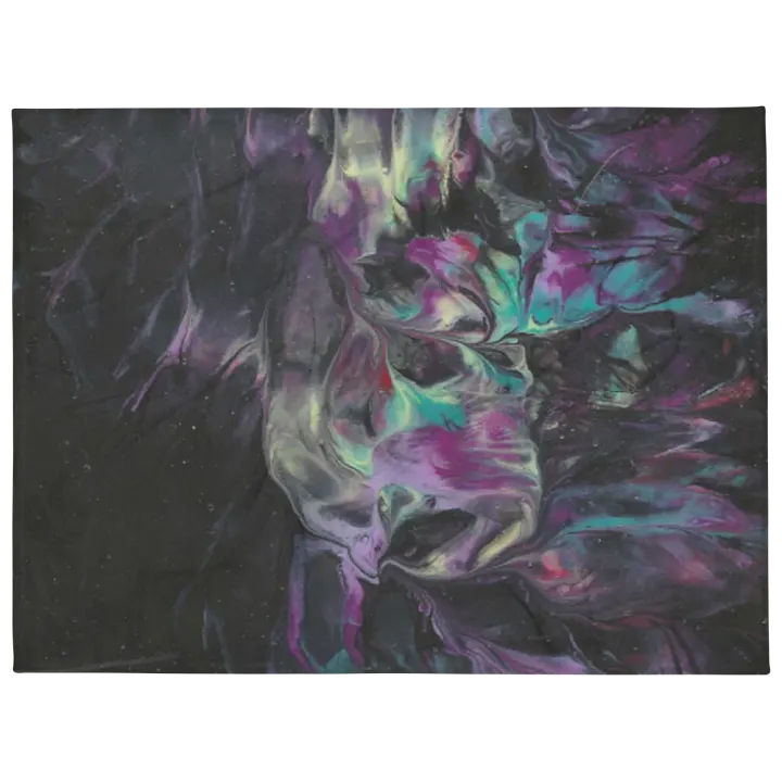 Cosmic Rabbit Throw Blanket product image (1)