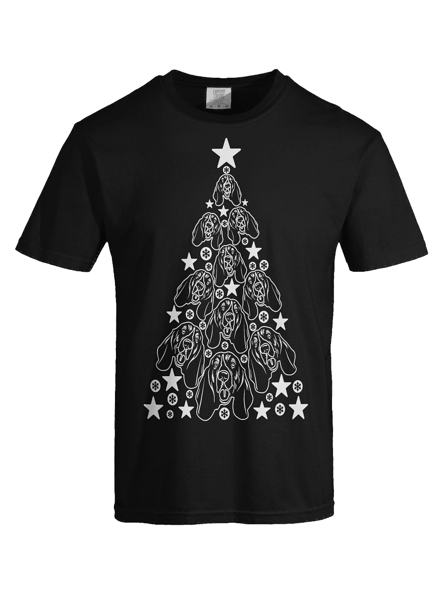 Basset Hound Christmas Tree T-Shirt product image (37)