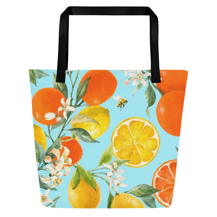 Citrus Fruit All-Over Printed Tote Bag product image (1)