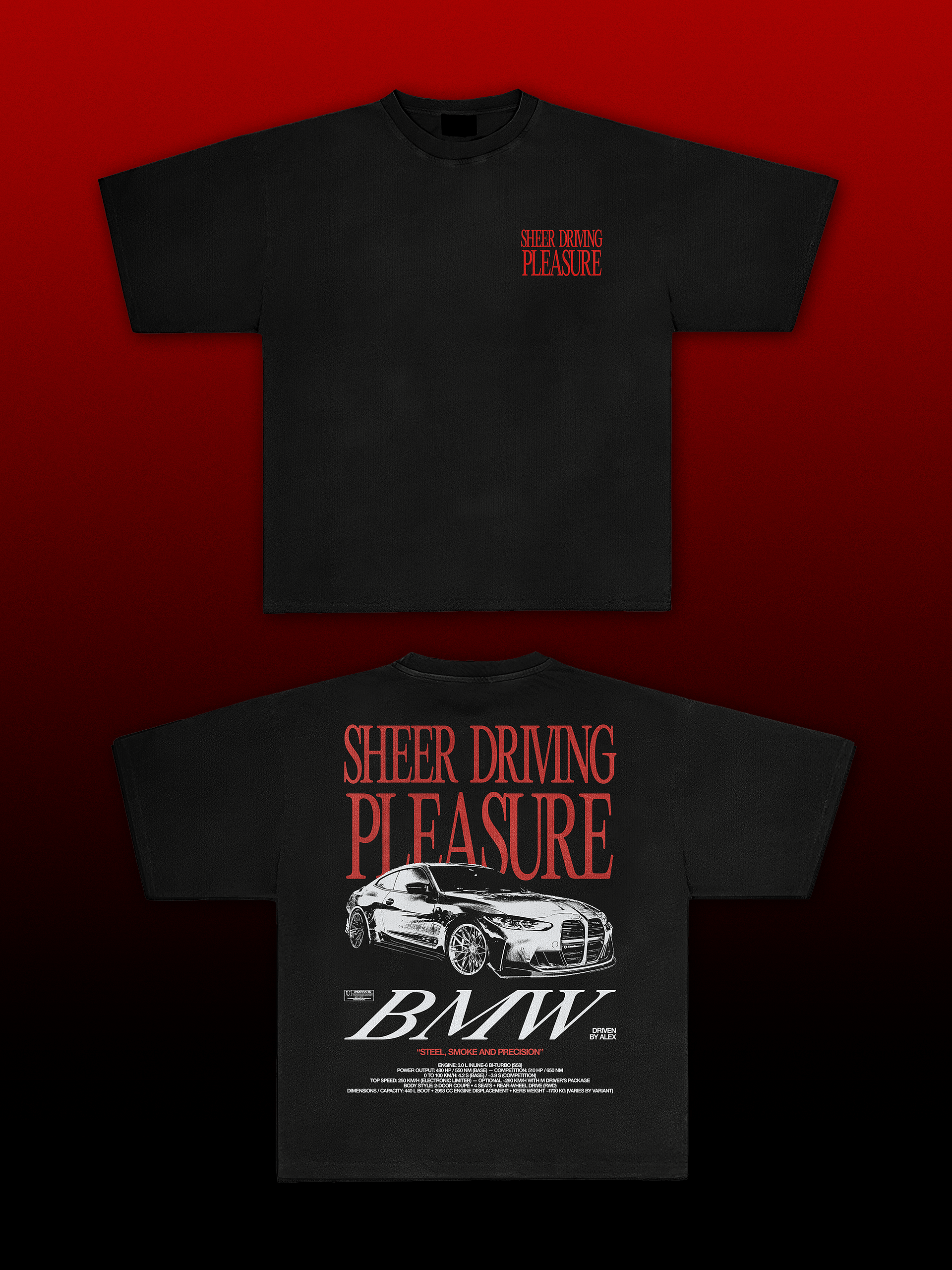 Vintage Sheer Driving Pleasure T-Shirt product image (5)