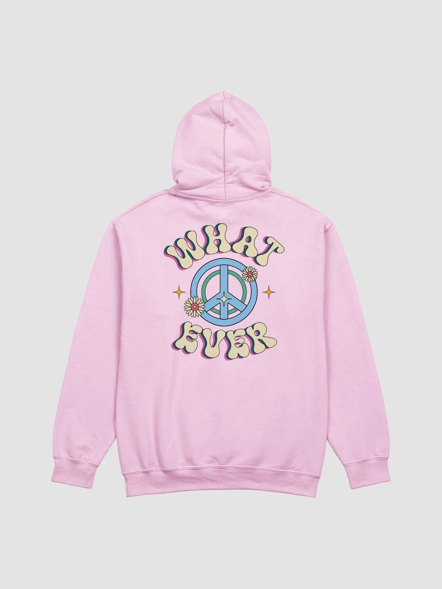 What Ever Hoodie - Light Pink product image (1)