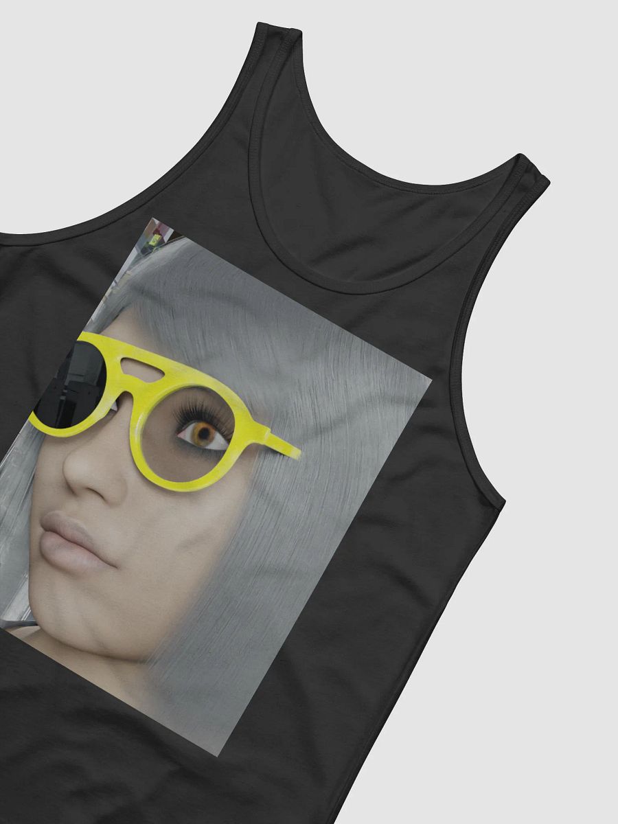 Gray Hair Yellow Sunglasses Tank product image (13)