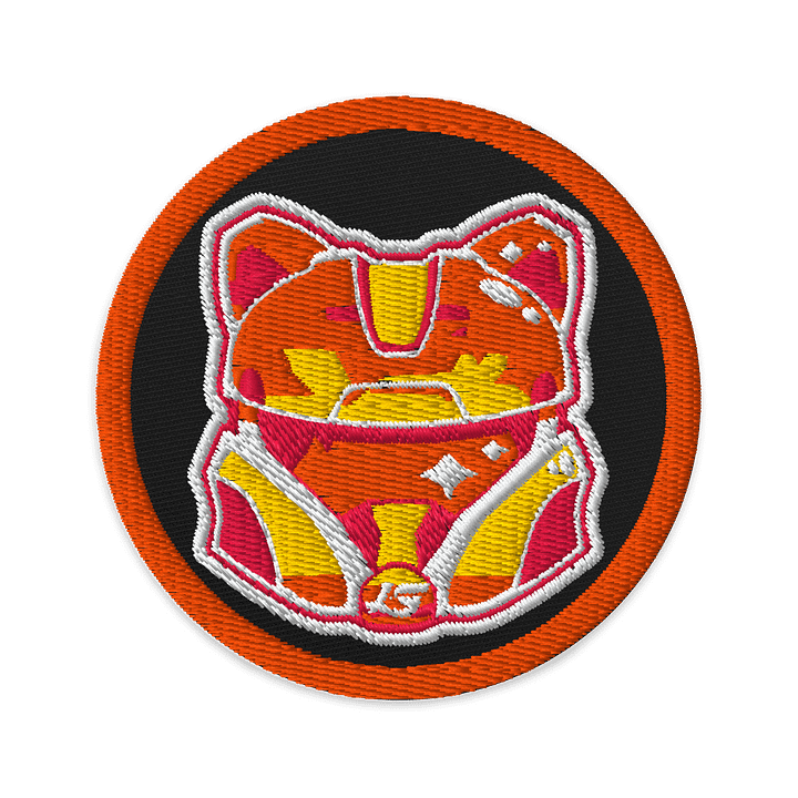 Kitty Helmet Patch - Orange product image (1)