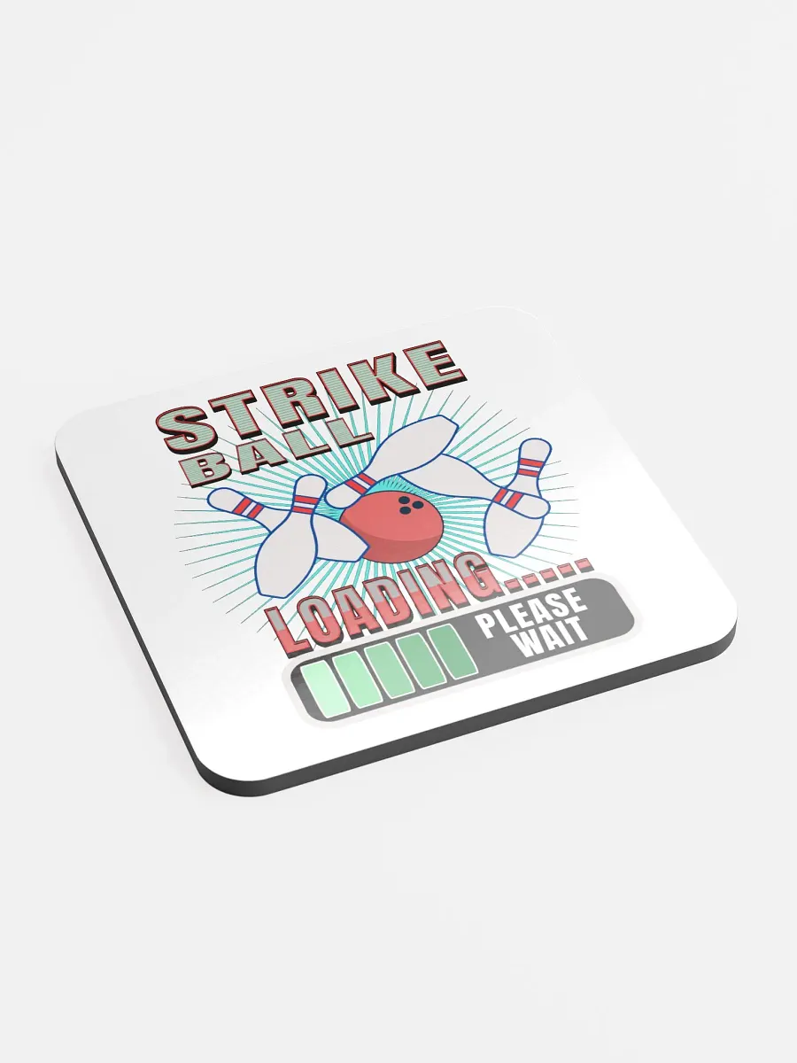 Strike Ball Loading Bowling Cork Coaster Set product image (2)