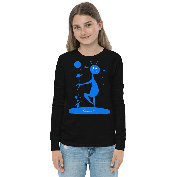 Bella+Canvas Youth Long Sleeve T-Shirt product image (8)