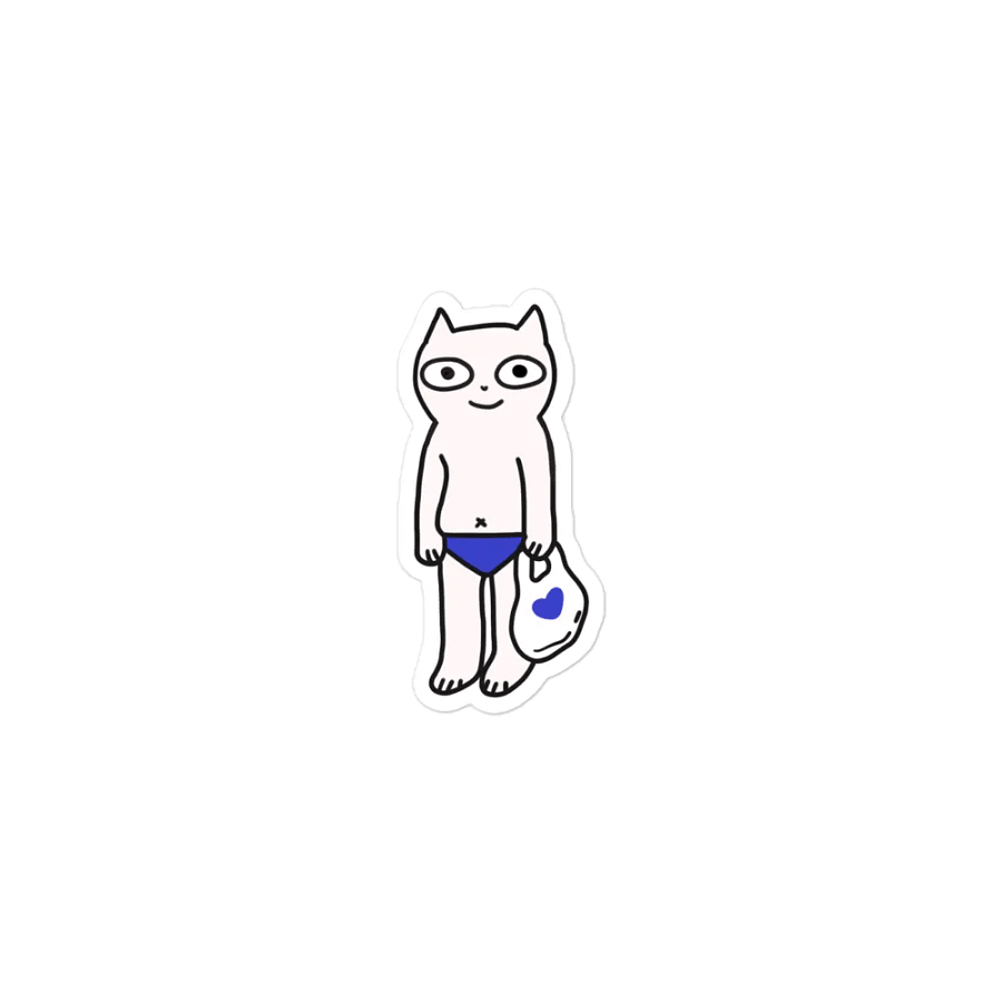 Shopping Cat Magnet product image (1)