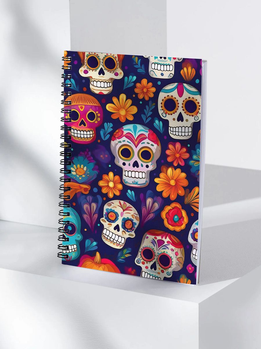 Spiral Notebook el Día de los Muertos product image (4)
