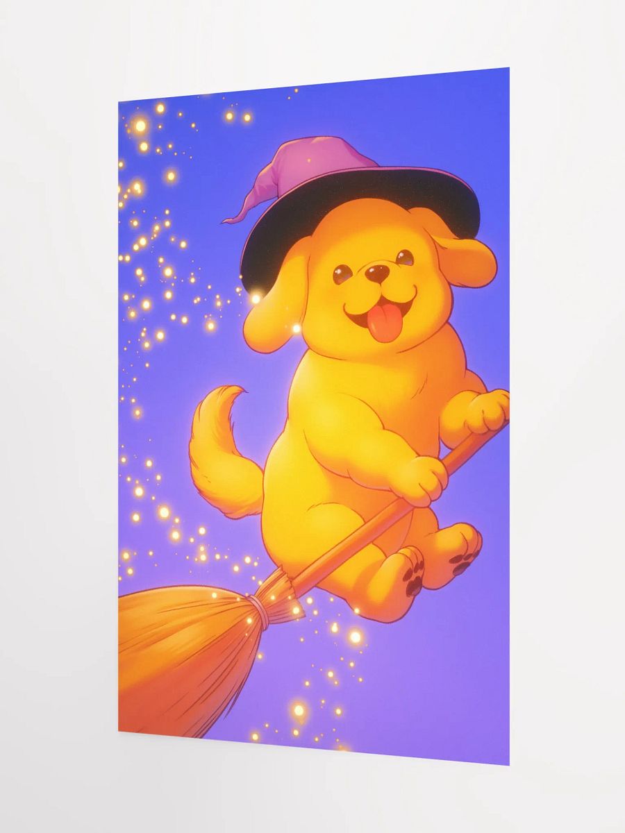 Whimsical Witches' Ride Poster product image (3)
