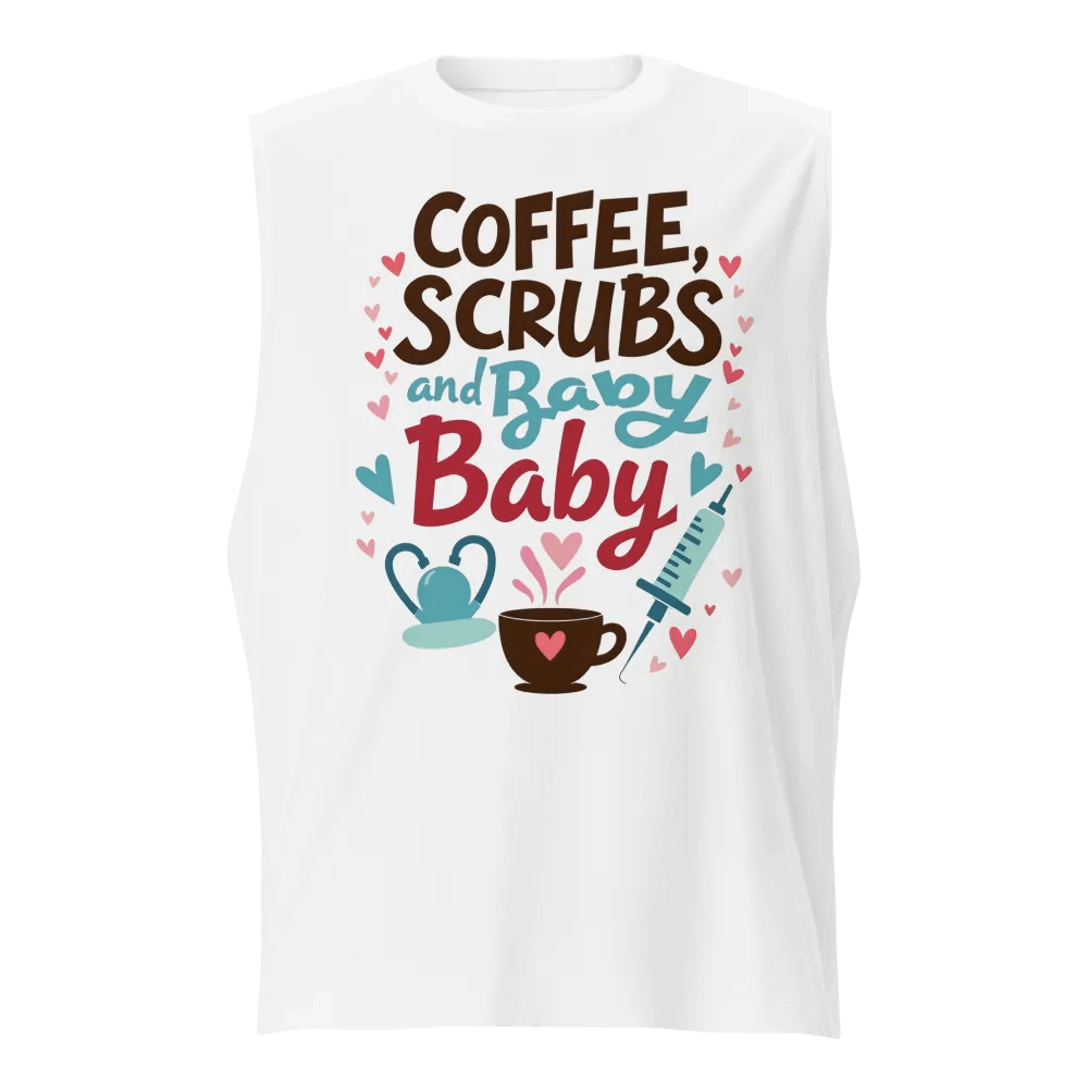 Medical Mama Scrubs Muscle Tank product image (5)