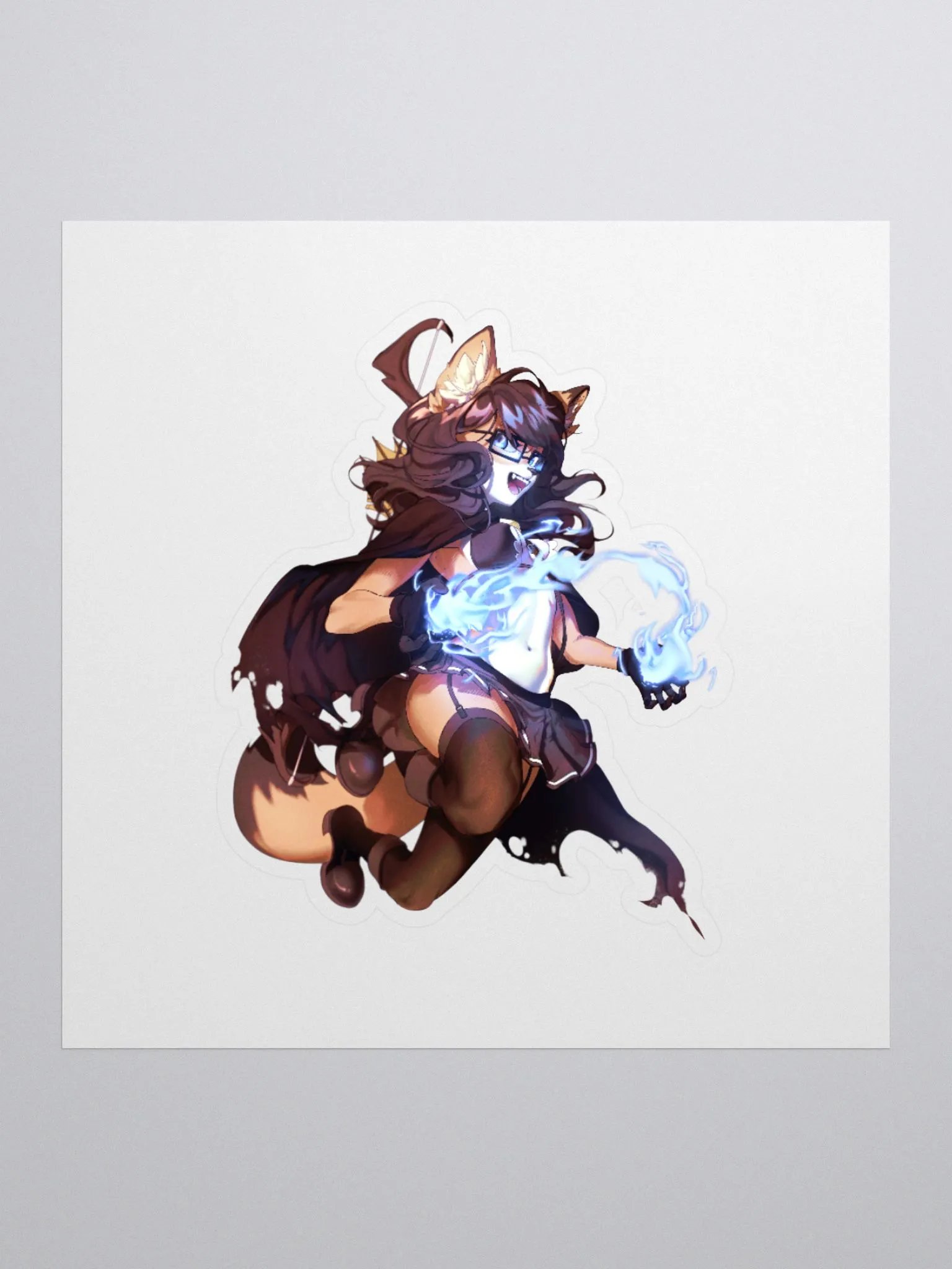 Badass Kuro Sticker product image (1)