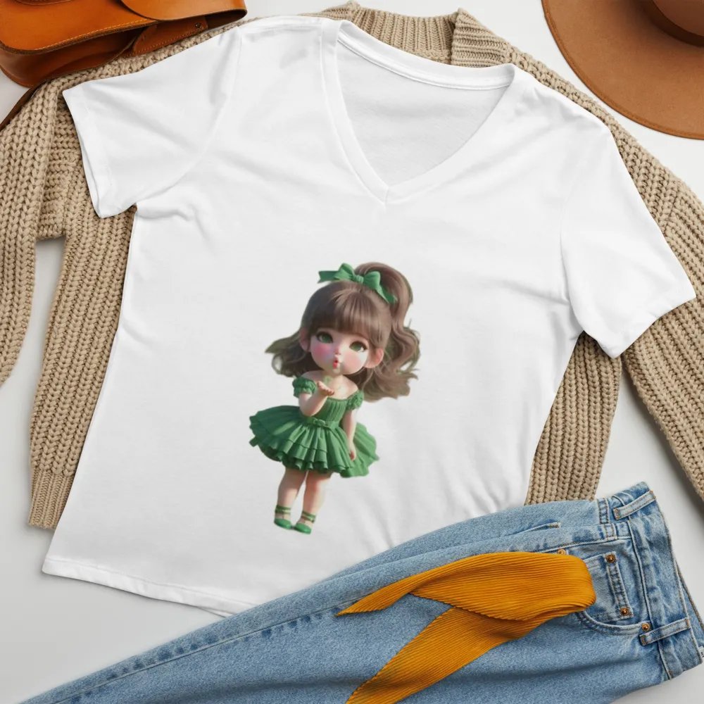 Bella+Canvas Women's Relaxed V-Neck T-Shirt product image (7)