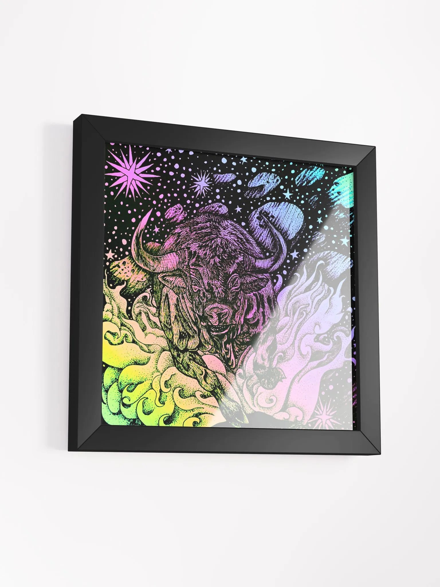 Limited Edition Taurus Zodiac Matte Framed Poster product image (8)