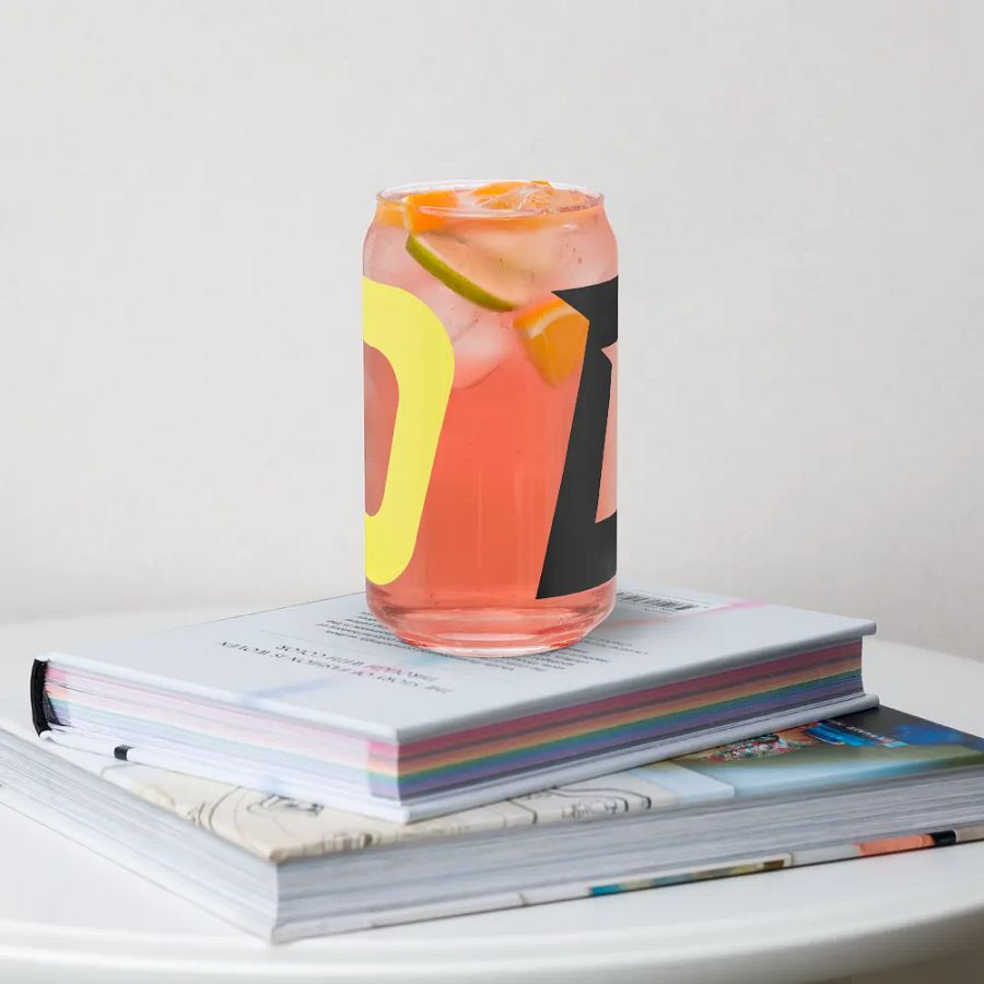 Double Logo Glass Cup product image (4)