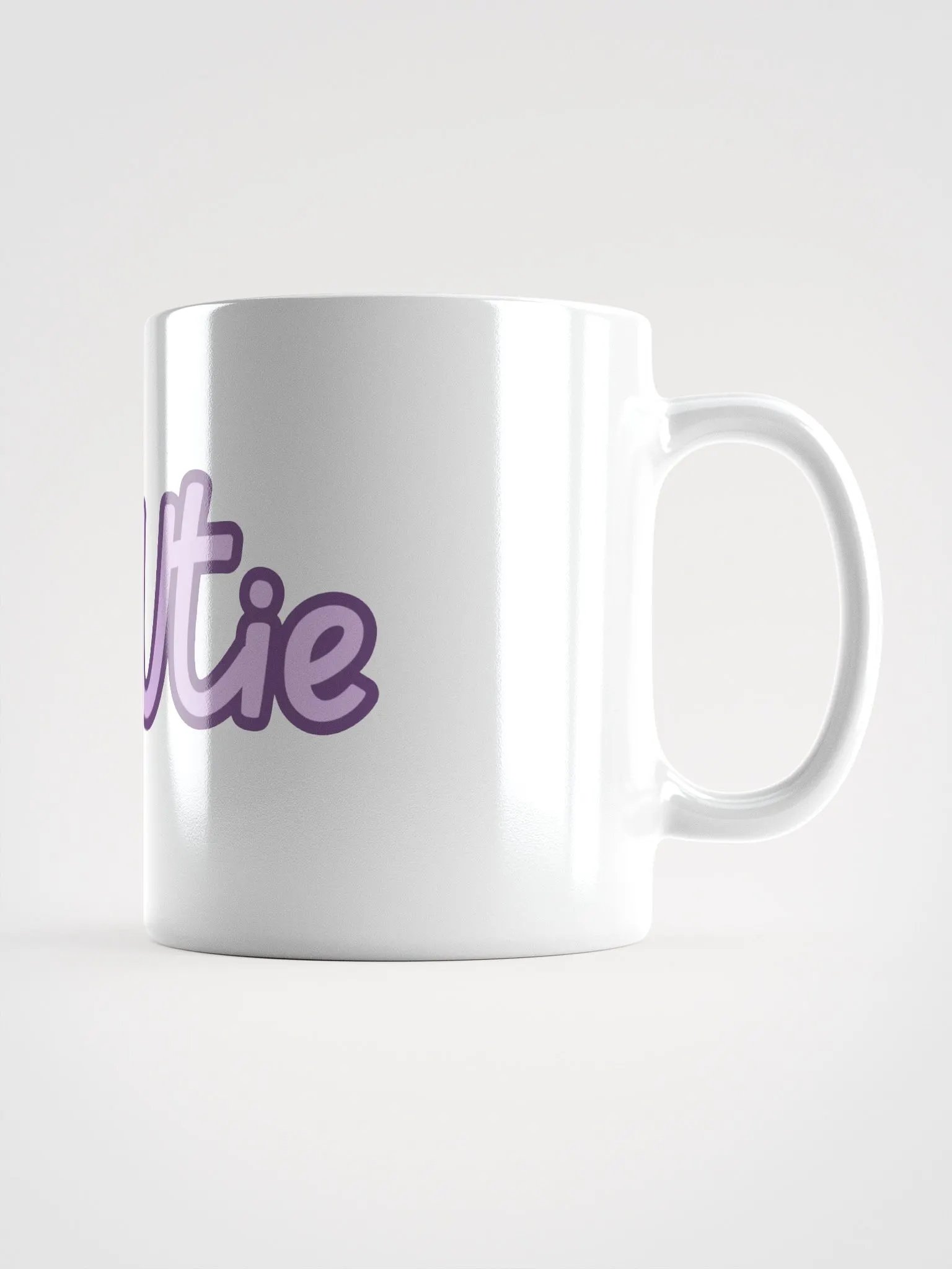 cUwUtie Mug Pink, White Mug product image (2)