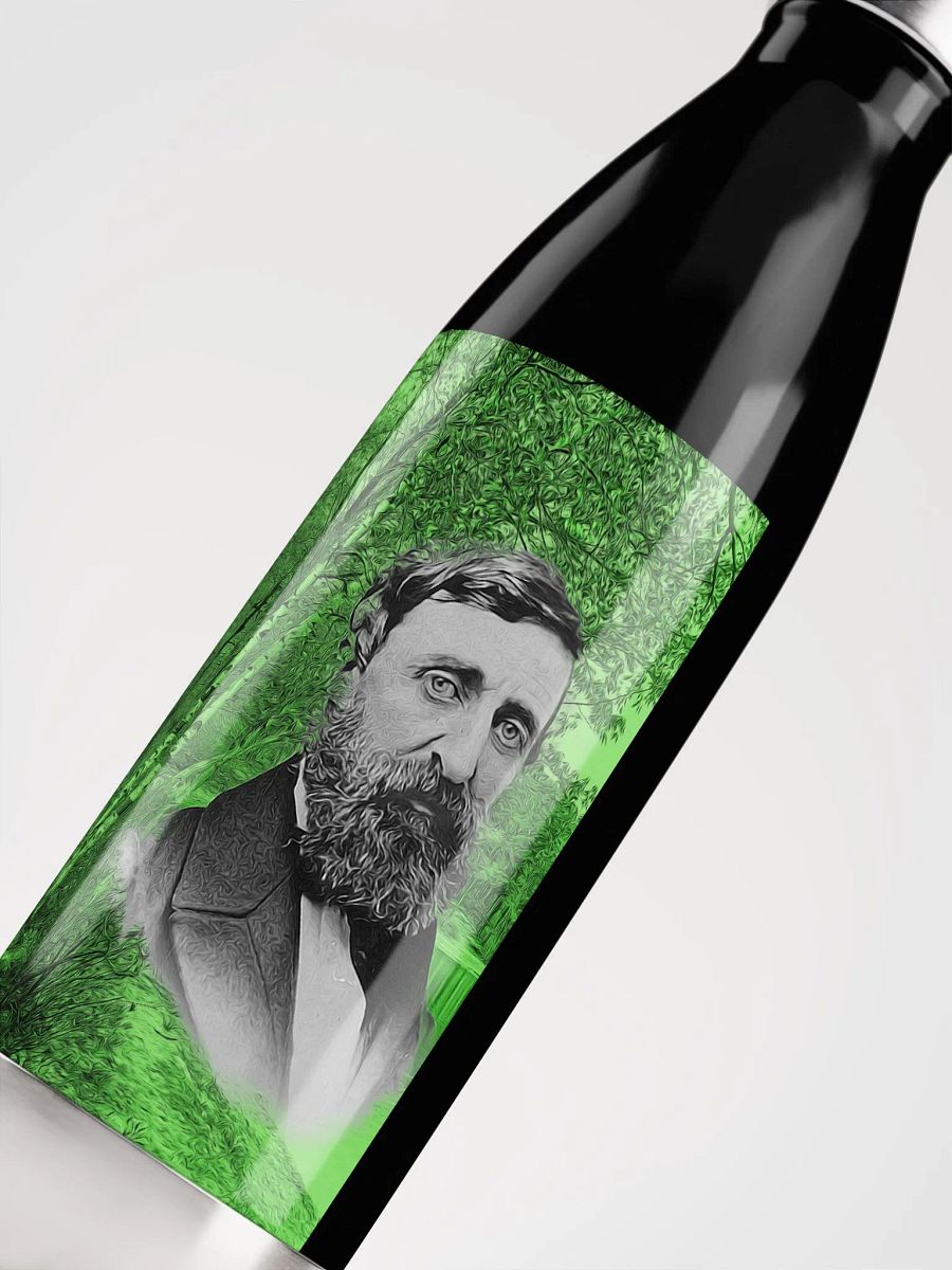 Henry David Thoreau Stainless Steel Water Bottle product image (5)