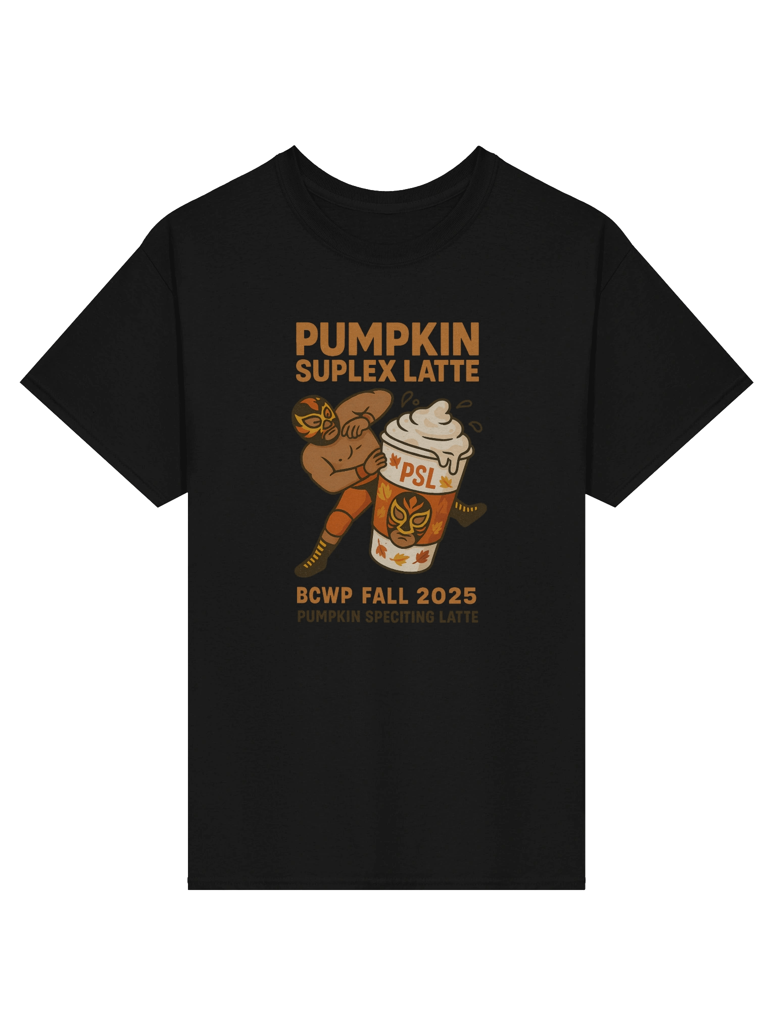 Pumpkin Suplex Latte Tee product image (6)